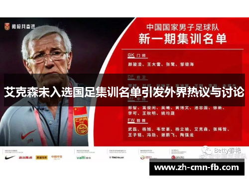 艾克森未入选国足集训名单引发外界热议与讨论